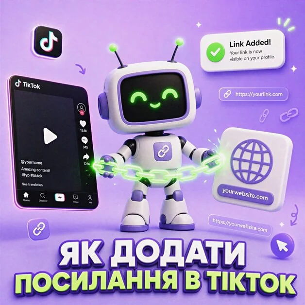 Как добавить ссылку в TikTok