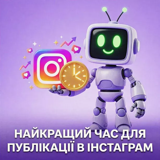 Найкращий час для публікації в Інстаграм у 2026 році