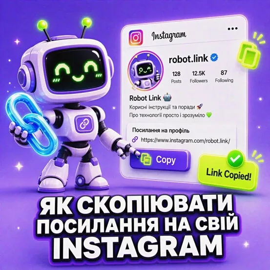 Как скопировать ссылку на Instagram