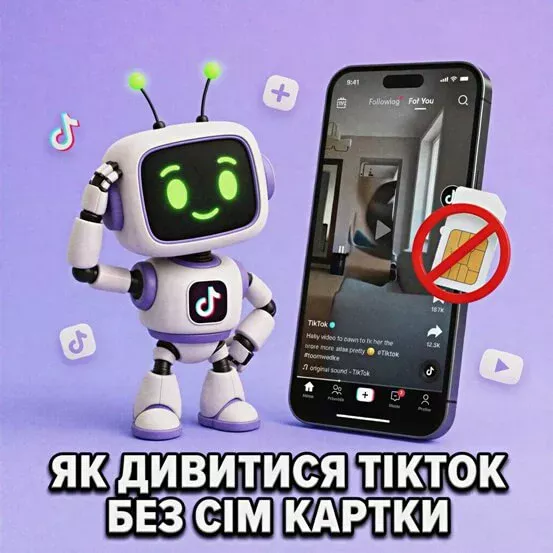 Как смотреть TikTok без SIM-карты